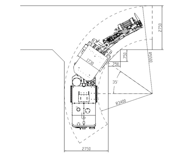 Hydraulic Drilling Jumbo, HT72