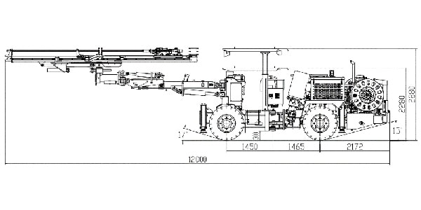 Hydraulic Drilling Jumbos, HT81