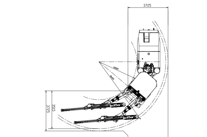 Hydraulic Drilling Jumbos, HT83-D