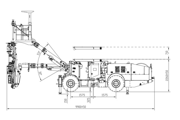 Hydraulic Bolting Jumbo, HT91-S
