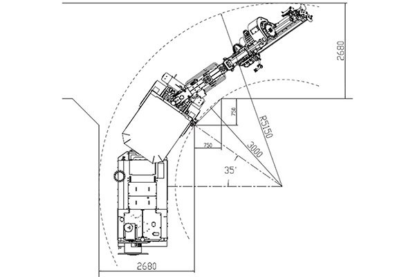 Hydraulic Bolting Jumbo, HT92-D (Min. Cross-section height: 2.8m)