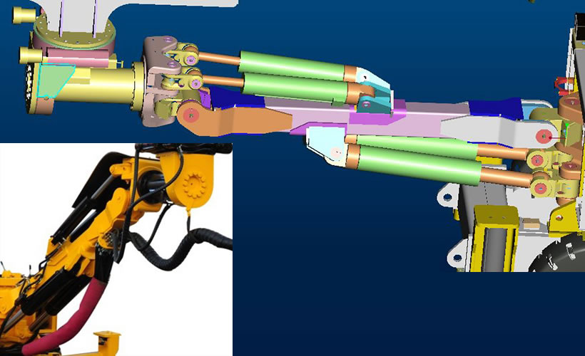 Hydraulic Drilling Jumbo for Tunneling CYTJ45B (HT83)